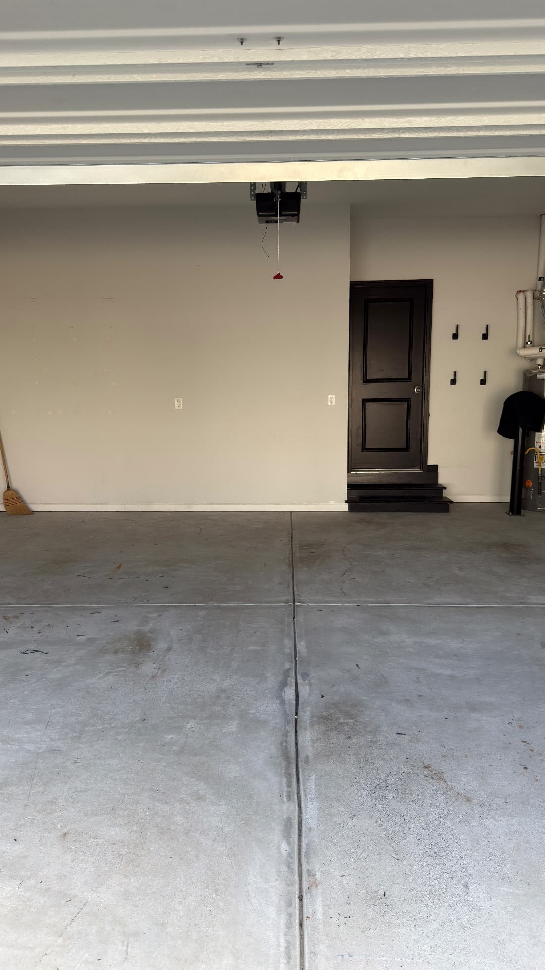 The same garage cleared after the junk removal job
